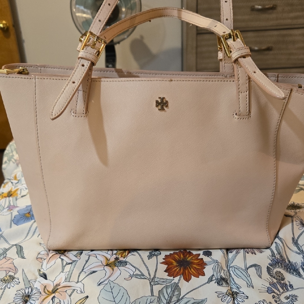 Tory Burch Soft Pink Tote Bag